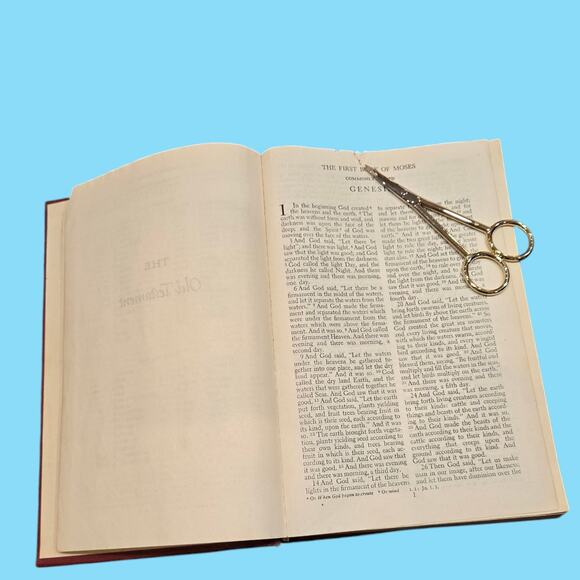 Vintage Holy Bible Revised Standard Old & New Testament 1952 Red Cover T. Nelson - Picture 6 of 16